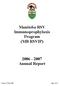 Manitoba RSV Immunoprophylaxis Program (MB RSVIP) Annual Report