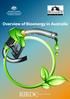 Overview of Bioenergy in Australia