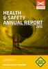 HEALTH & SAFETY ANNUAL REPORT