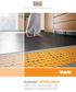 Schluter -DITRA-HEAT Electric floor warming system with integrated uncoupling technology