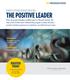 THE POSITIVE LEADER REGISTER TODAY! EXECUTIVE EDUCATION