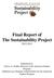 Final Report of The Sustainability Project
