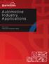 Automotive Industry Applications