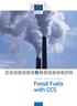 THEMATIC RESEARCH SUMMARY Fossil Fuels with CCS