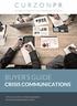 BUYER S GUIDE CRISIS COMMUNICATIONS