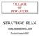 VILLAGE OF PEWAUKEE STRATEGIC PLAN. Initially Adopted March 2006