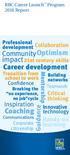 Professional development Collaboration Optimism 21st century skills Career dev Melopment Transition from ent school to work Building networks