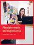 Flexible work arrangements. The Nordic Gender Effect at Work