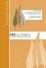 CRC. Forestry. for. Researching sustainable forest landscapes