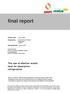 final report The use of abattoir waste heat for absorption refrigeration Project code: Prepared by: