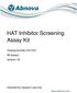 HAT Inhibitor Screening Assay Kit