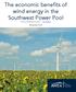 The economic benefits of wind energy in the Southwest Power Pool