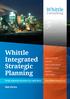 Whittle Integrated Strategic Planning. Services. From mineral resource to cash flow.   Improve cash flow profile