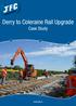 Derry to Coleraine Rail Upgrade