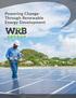 Powering Change Through Renewable Energy Development