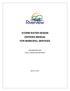 STORM WATER DESIGN CRITERIA MANUAL FOR MUNICIPAL SERVICES ENGINEERING AND PUBLIC WORKS DEPARTMENT
