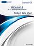 SSL Series 1.2 IP X8 waterproof solution. Product Data Sheet. REV. 0, 2014 August