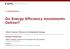 Do Energy Efficiency Investments Deliver?