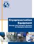 Cryopreservation Equipment Storage and Transport Systems for Biological Materials