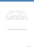 GeneSys. Unit Six.One: GeneSys 360 Structure. psytech.com