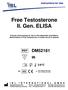 Free Testosterone II. Gen. ELISA