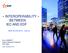 «INTEROPERABILITY» BETWEEN IEC AND EDF