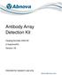 Antibody Array Detection Kit
