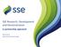 SSE Research, Development and Demonstration