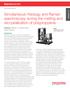 Simultaneous rheology and Raman spectroscopy during the melting and recrystallization of polypropylene