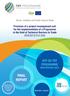 FINAL REPORT ACP-EU TBT PROGRAMME (REG/FED/ )