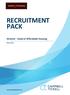 RECRUITMENT PACK. Director - Head of Affordable Housing. March