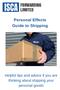 Personal Effects Guide to Shipping