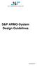 S&P ARMO-System Design Guidelines