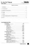 Table of Contents. I. Description II. Kit components III. Reagents and instruments IV Storage V. Protocol...