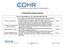 L-COHR Service Request Catalog