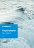Hydropower Fact sheets. May In cooperation with