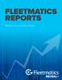 FLEETMATICS REPORTS. Making the complex, simple.