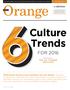 Culture Trends FOR 2016