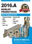 2016.A KORLOY PROMOTIONS. Universal Grade RM4 HRMD. Special offer KGT King Drill TPDB Auto Tool. VALID Through Dec 30, Limited Time Offer