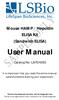 User Manual. Mouse HAMP / Hepcidin ELISA Kit (Sandwich ELISA) Catalog No. LS-F24250