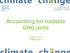 Accounting for tradable GHG units. OECD, CCXG 19 March 2013