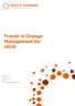 Trends in Change Management for 2018