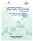 The Rise of India in the Global Specialty Chemicals Industry Knowledge & Strategy Paper on Specialty Chemicals