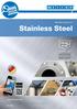 Stainless Steel.   V WEICON Solutions for. Member of the German stainless steel Association