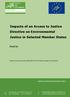 Impacts of an Access to Justice Directive on Environmental Justice in Selected Member States