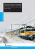 The Dutch Winter Timetable Assessment of Alternative Line Systems for the Dutch Railway Network during Winter Weather