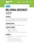 How will the media habits of millennials change by the year 2050?