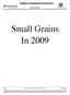 Small Grains In 2009
