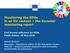 Monitoring the SDGs in an EU context the Eurostat monitoring report