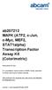 ab MAPK (ATF2, c-jun, c-myc, MEF2, STAT1alpha) Transcription Factor Assay Kit (Colorimetric)